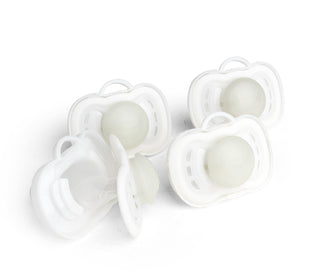 4-pack Soothers, 6+ months, Night Glow