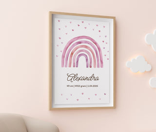 Rainbow Poster 50x70 cm