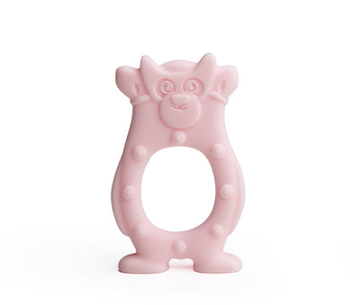 Teether Bear Pink