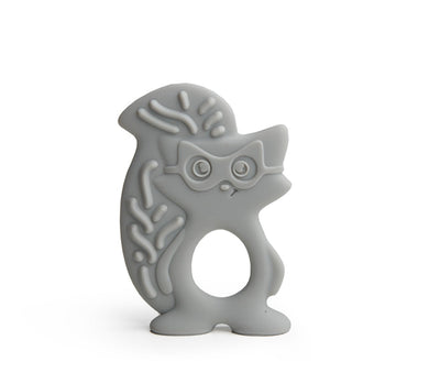 Teether Fox Gray