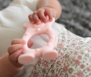 Teether Bear Pink